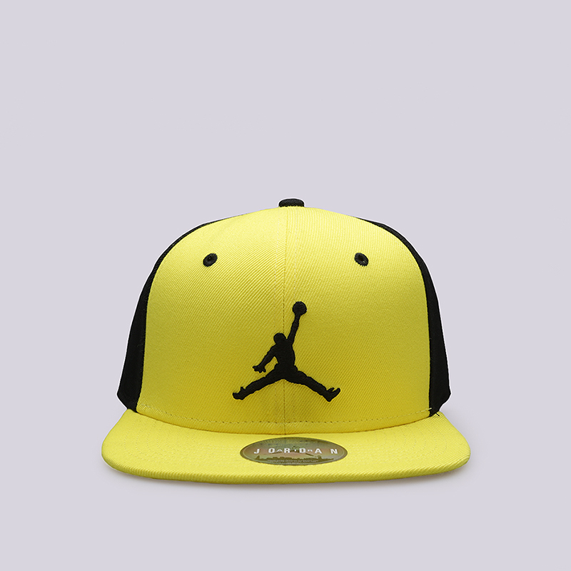 мужская желтая кепка Jordan Jumpman Snapback 619360-703 - цена, описание, фото 1